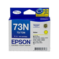EPSON 73N Standard Capacity YELLOW Ink Cartridge DURABrite Ultra