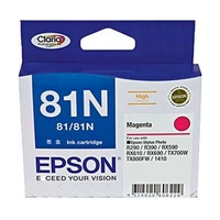 Epson 81N Magenta Ink Cartridge, Claria High Capacity, ~805 pages
