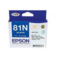 Epson 81N High Capacity Claria Light Cyan Ink Cartridge; Epson