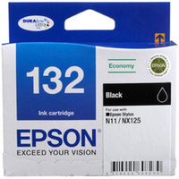 Epson 132 DURABrite Ultra Economy Black Ink Cartridge for Epson InkJet Printers