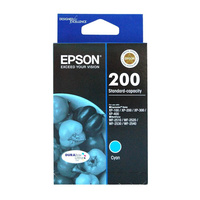 Epson 200 Genuine Standard Capacity (up to 165 pages) DURABrite Ultra Cyan Ink Cartridge