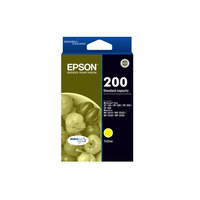 Epson 200 Genuine Standard Capacity (up to 165 pages) DURABrite Ultra Yellow Ink Cartridge