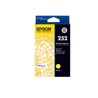 252 - Std Capacity DURABrite Ultra - Yellow Ink Cartridge, Epson