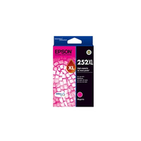Epson 252XL Genuine Magenta High Yield Ink Cartridge, DURABrite