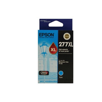 Epson 277XL Genuine High Capacity  Claria Photo HD - Cyan High Yield Ink Cartridge