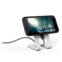 Kome Magnetic Touch Point Desktop Powerful Charger (up to 15W - with optional QC 2.0 or 3.0 charger) - Charging & Data Sync Stand for Android and Appl