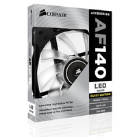 Corsair Air Series AF140 LED White Quiet Edition High Airflow 140mm Fan