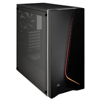 Mid-Tower Case ATX RGB BLACK Tempered Glass Carbide SPEC-06 Corsair CC-9011146-WW