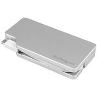 Startech CDPVGDVHDMDP Travel A/V Adapter 4-IN-1 USB-C to VGA DVI HDMI MDP 4K Aluminum