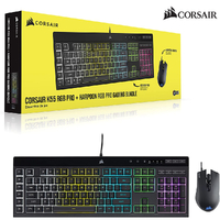Corsair K55 RGB PRO + HARPOON RGB PRO Combo Gaming Keyboard and Mouse Bundle CH-9226865-NA