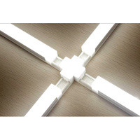 CononLux LED Rail Line Lamp 200mm length, 3Watts, for Wardrobe, Cabinet, Shelves, DIY Module Construction, SMD2835 LED's 4000K Neutral White. ONLY RAI