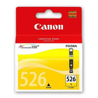 Genuine Canon Canon CLI-526Y Yellow Ink Cartridge for PIXMA inkjet printers