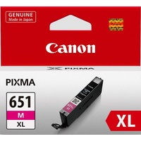Canon CLi-651XLM Magenta Ink Cartridge, XL size, High Yield