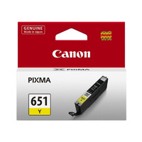 CANON CLi-651Y Yellow Ink Cartridge
