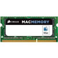 Corsair 4GB (1x4GB) DDR3 1333MHz Apple Mac Memory SODIMM 9-9-9-24 for Apple iMac, MacBook, MacBook Pro, Mac mini, Lifetime warranty