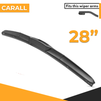 1pcs Front Windscreen Wiper Blade Fits U-Hook 28" 700mm Windshield Replacement