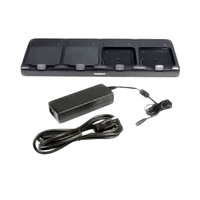 Honeywell CT50 4-bay battery charger dock with power supply no AC cord