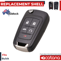 Acatana Remote Flip Car Key Acatana For Buick Verano 2012 - 2015 Shell Case Enclosure Blank Fob
