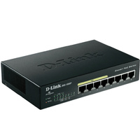 D-Link DGS-1008P 8-Port Gigabit Metal Desktop Switch with 4 PoE Ports
