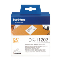 Brother Shipping Label Roll 62 x 100 mm, 300 Pack