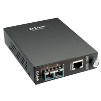 D-Link DMC-700SC Media Converter  1000BaseT to 1000BaseSX Media Converter with SC Fibre Connector (Multimode 850nm), 550m