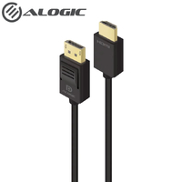 DisplayPort to HDMI 2m ALOGIC Male to Male SmartConnect Cable with 4k Support DP-HD4K-02-MM