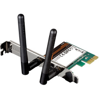 Internal Wireless N300 PCI Express Desktop Adapter PCIE x1 Slot Card D-Link DWA-548