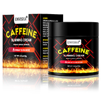 Envisha Caffeine Slimming Cream Fat Burning Weight Loss Hot Sweat Anti Cellulite Removal Belly Skin Tightening, 150g