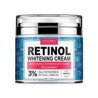 Envisha Retinol Complex Brightening Face Cream Anti-Aging Dark Spots Wrinkle Care Natural Moisturizer, 50ml