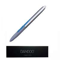 Wacom Bamboo Pen with Eraser for Bamboo Fun and Graphire Graphic Tablet CTE-650 CTE-450 1st Gen and other, Silver