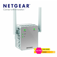 Netgear EX3700 Essentials Edition AC750 Dual Band Universal Wifi Range Extender