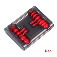 2 Pairs Noise Cancelling Ear Plugs Silicone Earplugs Snoring Study Sleep Swim