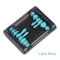 2 Pairs Noise Cancelling Ear Plugs Silicone Earplugs Snoring Study Sleep Swim