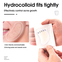 Acne Pimple Patch Large Spot Remover Control Cover Long Size Hydrocolloid Strip for Breakouts Extra Coverage Stickers Facial Skin Care (20 patches)