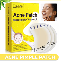 Acne Pimple Patch Large Spot Remover Control Cover Long Size Hydrocolloid Strip for Breakouts Extra Coverage Stickers Facial Skin Care (20 patches)