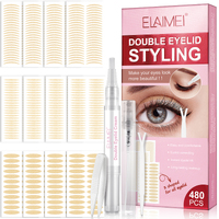 Elaimei Eye Double Eyelid Styling Tape Lifter Srtips Sticks Cream Invisible Get Rid Hooded Droopy Uneven Mono Tool Home Kit