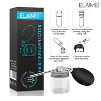 Elaimei Spray Applicator for Hair Building Fiber Sprayer Nozzle Pump Thinning