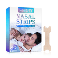 Elaimei 80pcs Nasal Strip Breath Way Right Stop Snoring Easier Clear Breathe Better Nose Strips Anti Snore