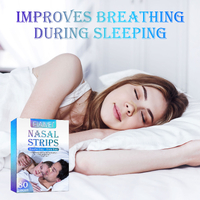 Elaimei 80pcs Nasal Strip Breath Way Right Stop Snoring Easier Clear Breathe Better Nose Strips Anti Snore