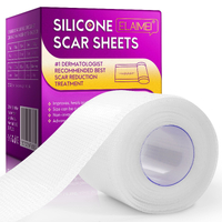 1.5 m Silicone Scar Sheets Gel Tape Roll Scars Removal Skin Treatment Repair Wound Burn Efficient Patch Tapes C-Section, Surgery, Burn, Keloid, Acne