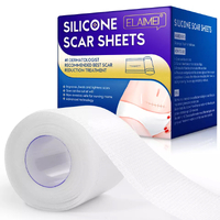 3m Silicone Scar Sheets Gel Tape Roll Scars Removal Skin Treatment Repair Wound Burn Efficient Patch Tapes C-Section, Surgery, Burn, Keloid, Acne