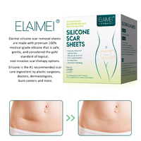 Elaimei Silicone Gel Sheet Patch Scar Removal Wound Skin Repair Treatment Remover Keloid Surgery 3M