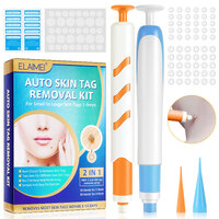 Elaimei 2in1 Skin Tag Remover Kit for Gentle Effective Micro Safe Skin Tag Removal Pen tool