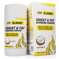ELAIMEI Hot Sweat Cream Workout Enhancer Extreme Cellulite Slimming Firming Body Fat Burning Weight Loss