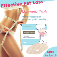 5pcs Slimming Patches Weight Loss Fat Burning Detox Body Belly Strong Magnetic Pads