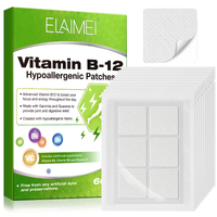 Elaimei Vitamin B12 Hypoallergenic Patches B 12 Self Adhesive Patches 60 Days Supply
