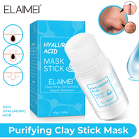 Cleansing Purifying Clay Stick Mask Oil Control Anti-Acne Solid Fine Skin Acne