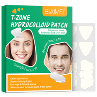 Elaimei T-Zone Patch Hydrocolloid Nose Forehead Chin Pore Stirps Blackheads Cleaner Face Acne