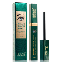 Elbbub Fuller Thicker Eyelash Growth Serum Eyebrow Enhancer Lash Booster for Long Thick Lashes and Eyebrows 5 ml