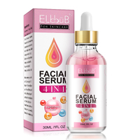 Elbbub 4in1 Facial Serum Niacinamide Hyaluronic Acid Vitamin C E Best Skin Care Anti Aging Wrinkle Remover Complex